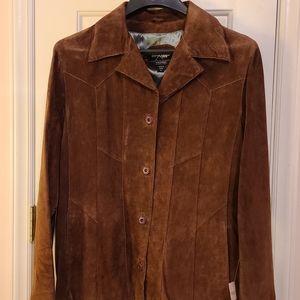 NWOT suede/leather jacket